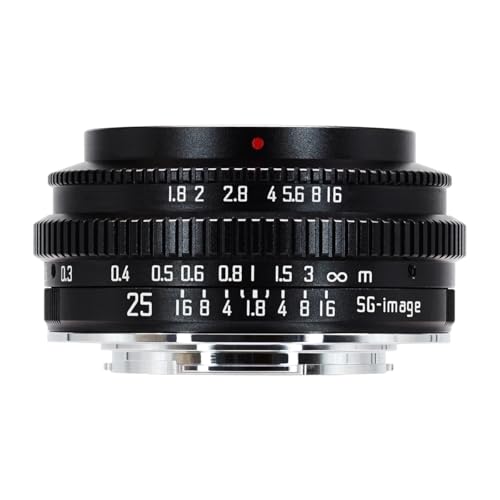 Amazon.co.jp: SG-image 25mm F1.8 マイクロフォーサーズ MFT互換 MF
